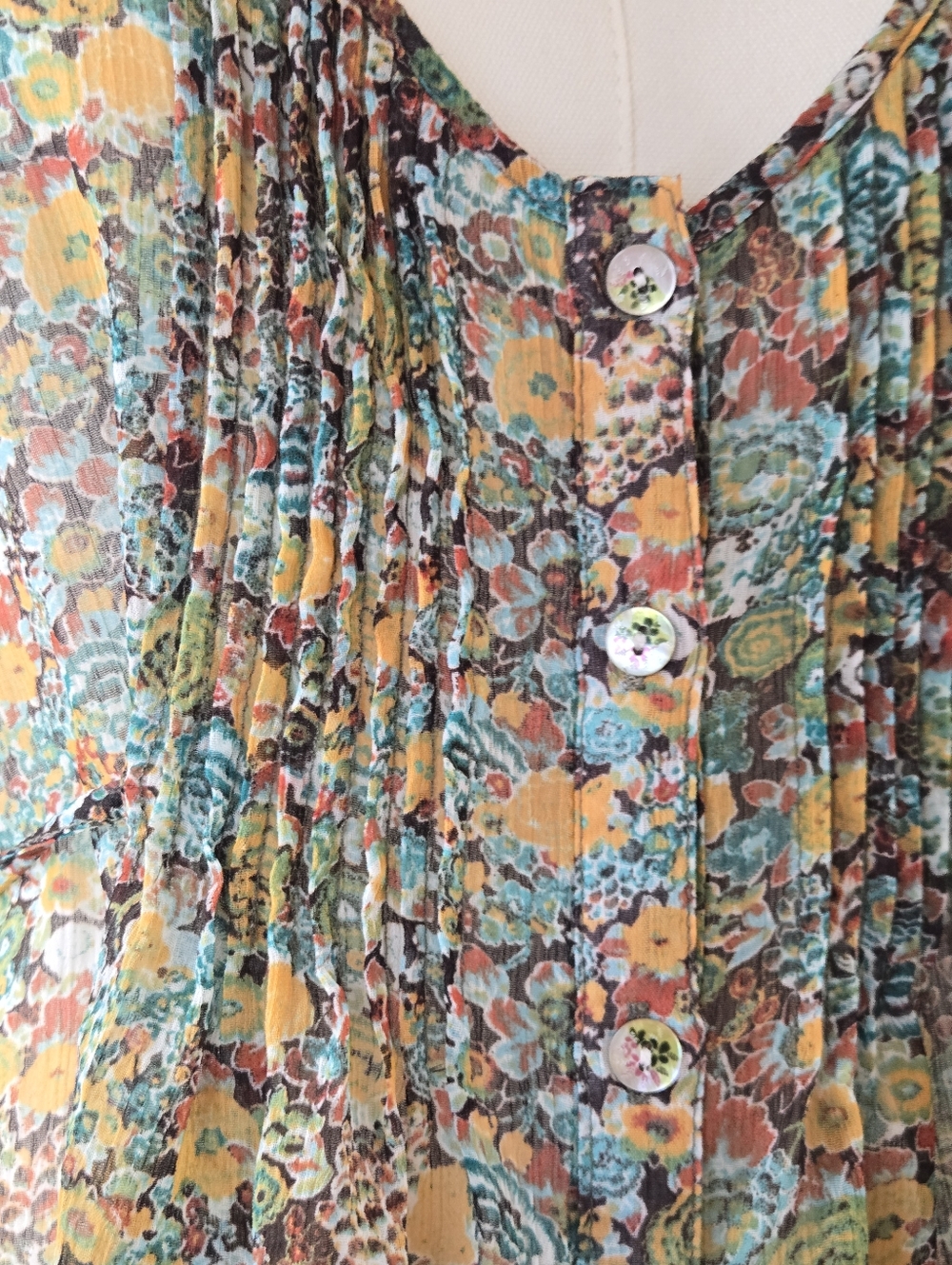American Rag Boho Racerback Top Size Medium - Picture 10 of 15